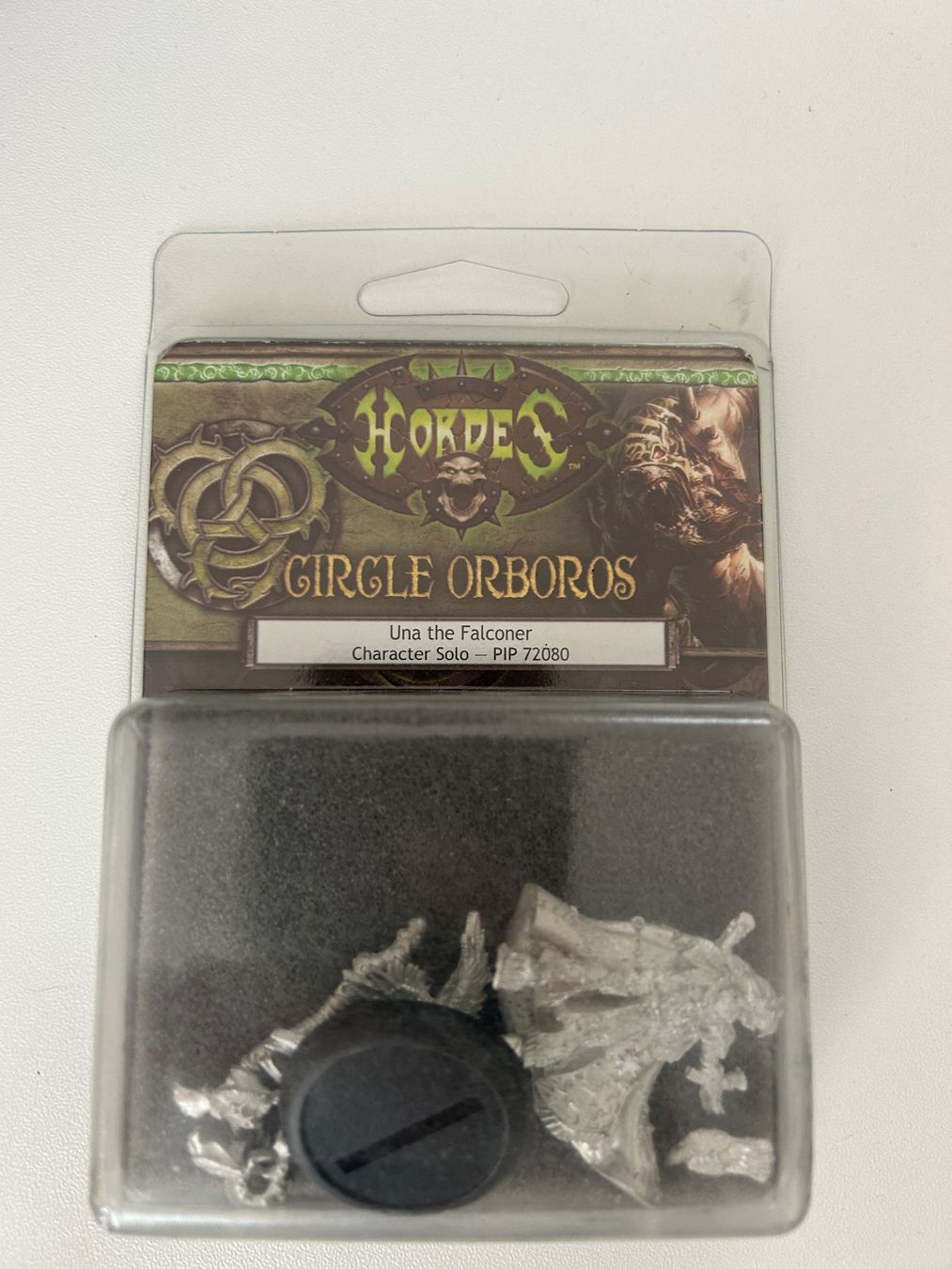 Statuette: Warmachine Hordes Orboros Uma The Falconer – Nuovo e nell'imballaggio originale da Le Brassus venduto da Hollywood_gni 1