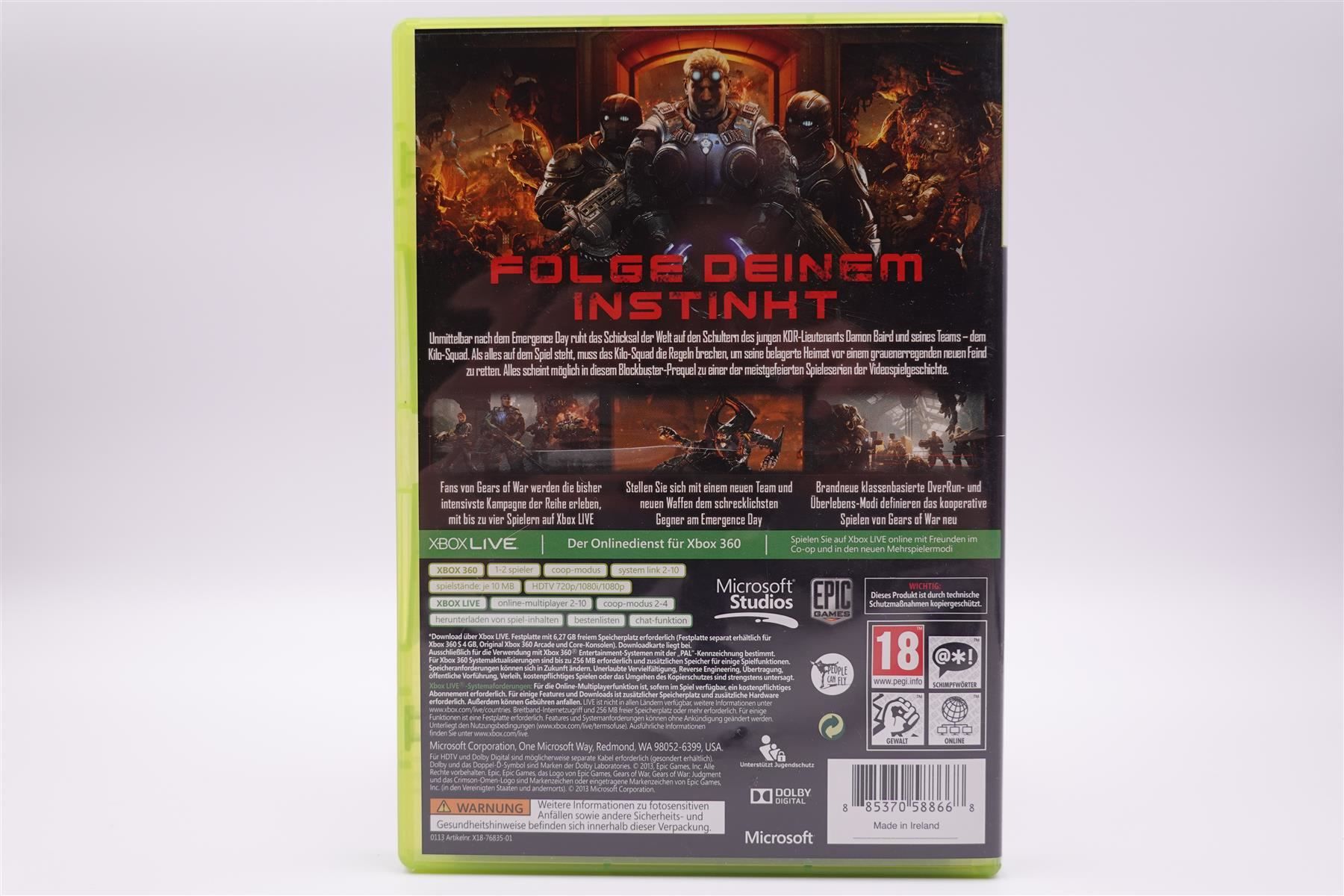 Microsoft Giochi: Gears of War Judgment (XBOX360) – Usato da Herisau venduto da ZelliZone 1