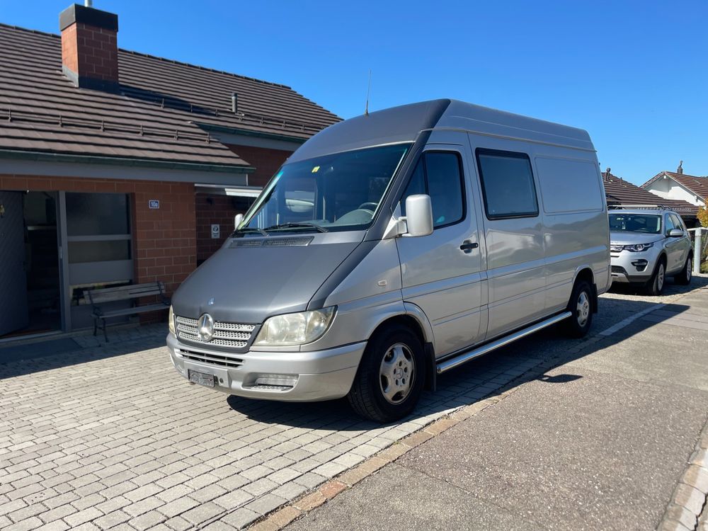 Wohnmobil Mercedes Sprinter CDI 313 Camper E-Bike-Heckträger | Acheter ...