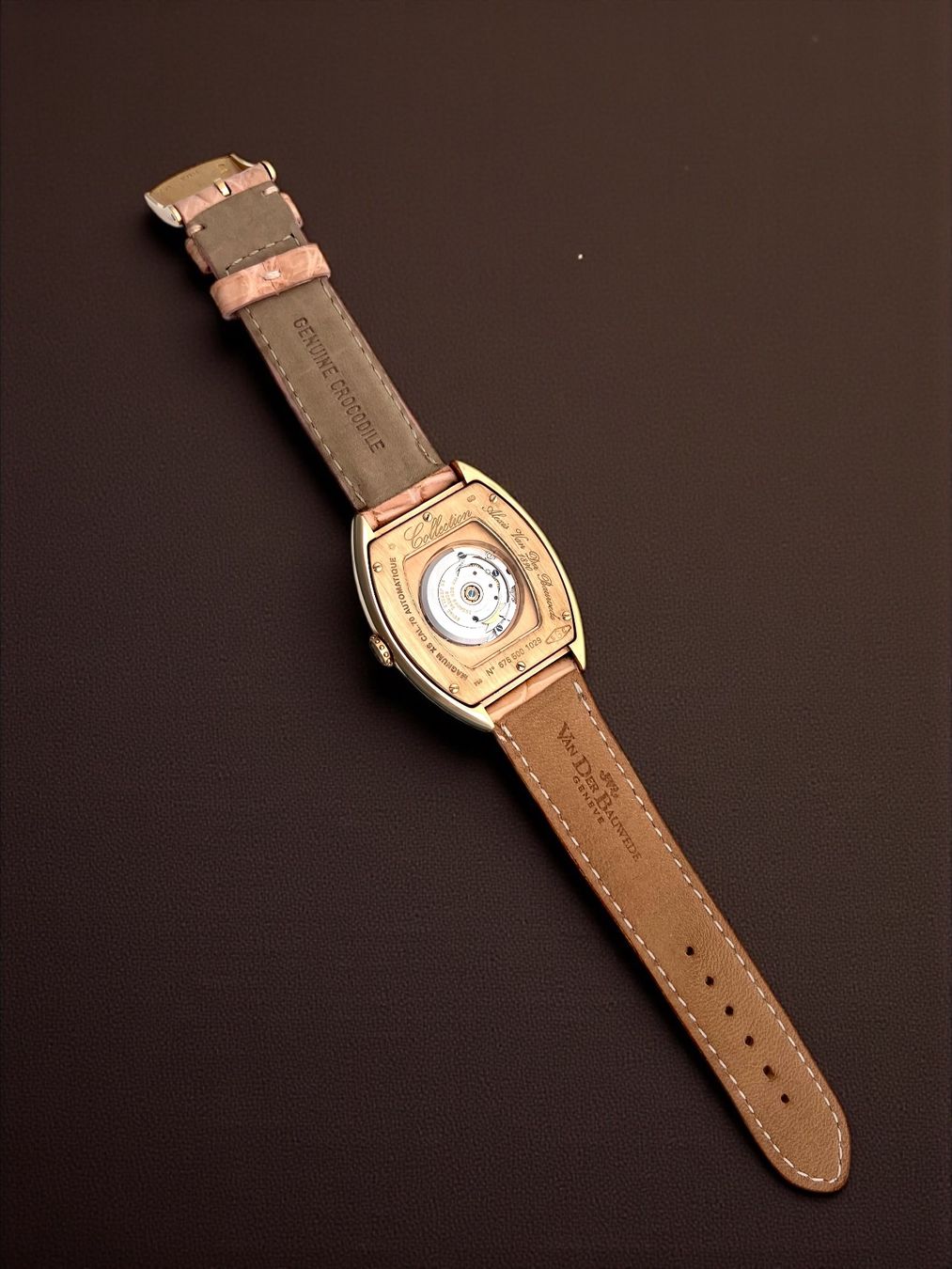 A. Lange & Söhne Uhren: Van Der Bauwede Magnum Massive 18K Rose Gold Automatic – Neu und originalverpackt aus Morges von 24time 5