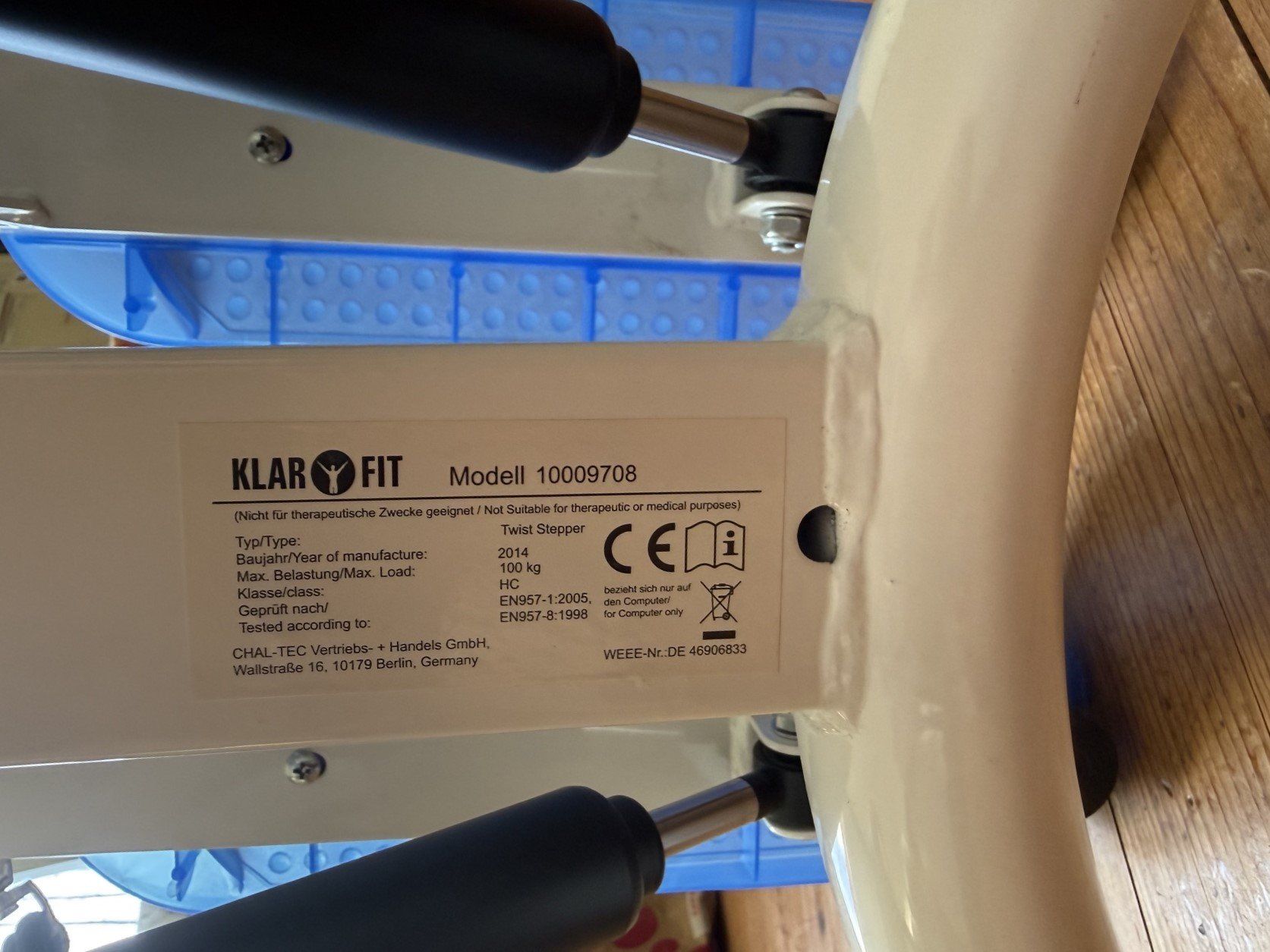 Hometrainer: Stepper KLAR FIT ungebraucht – Usato da Ennetbaden venduto da Data_100 3