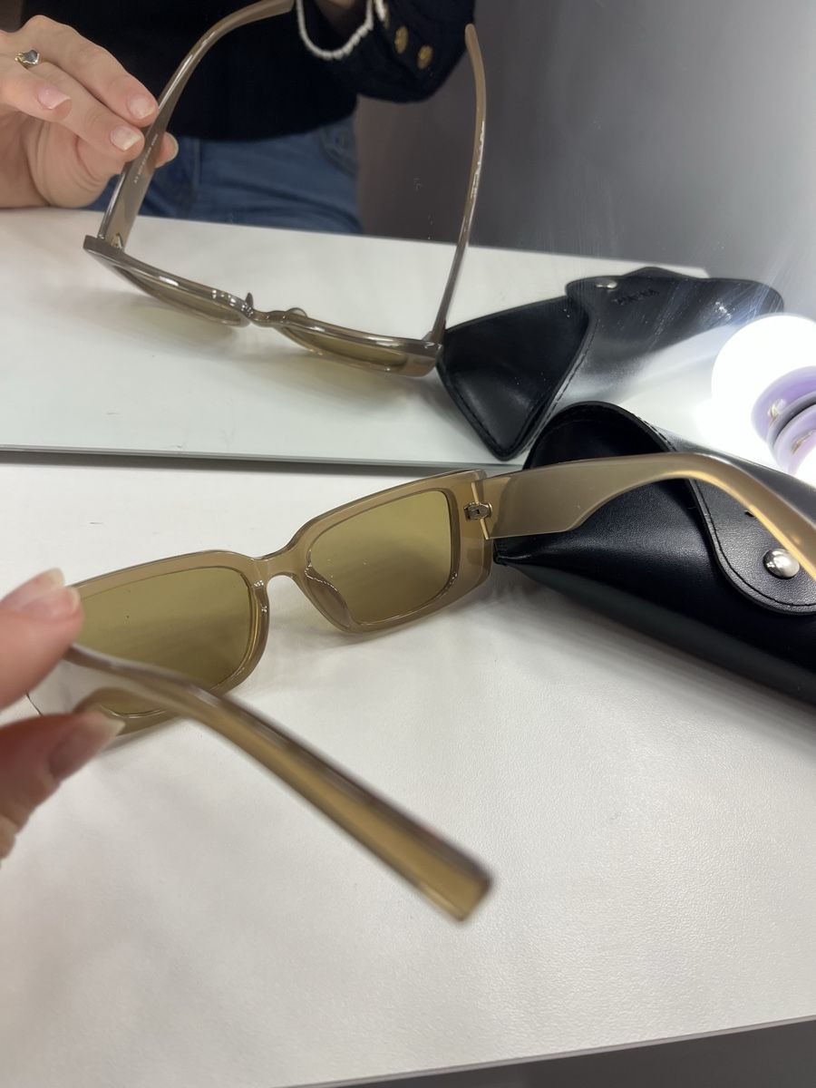 Shein Occhiali & Lenti: Trendy Rectangular Sunglasses - Perfect for Summer! ☀️ – Nuovo (secondo la descrizione) da Zürich venduto da Isabella123 2