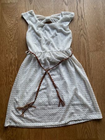 Sommerkleid Mädchen weiss