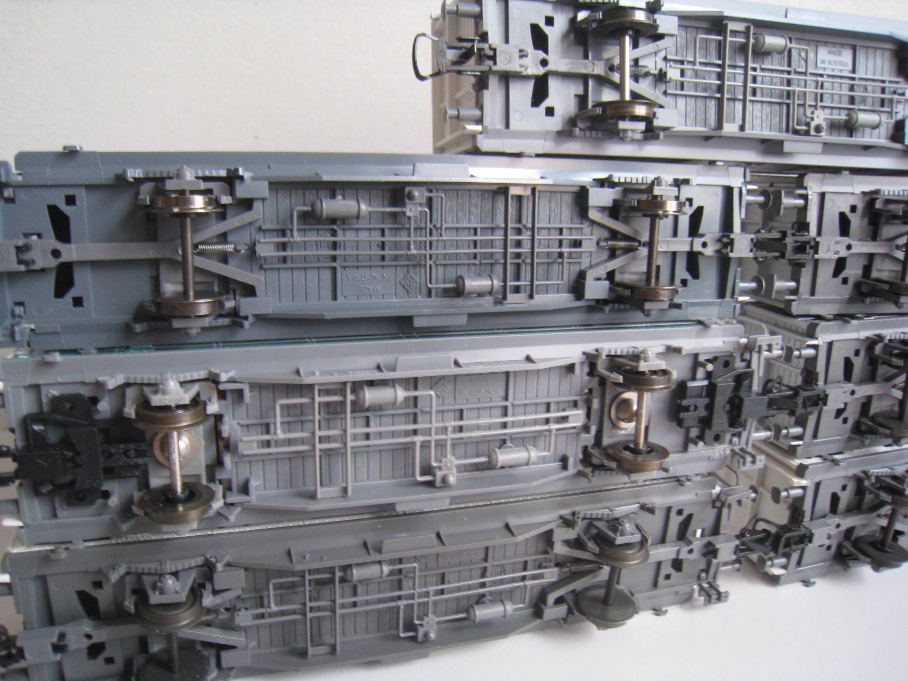 Roco Modellini di ferrovie: Roco, 7 verschiedene SBB-Habis-Wagen – Usato da Buchs ZH venduto da swiss-train 7