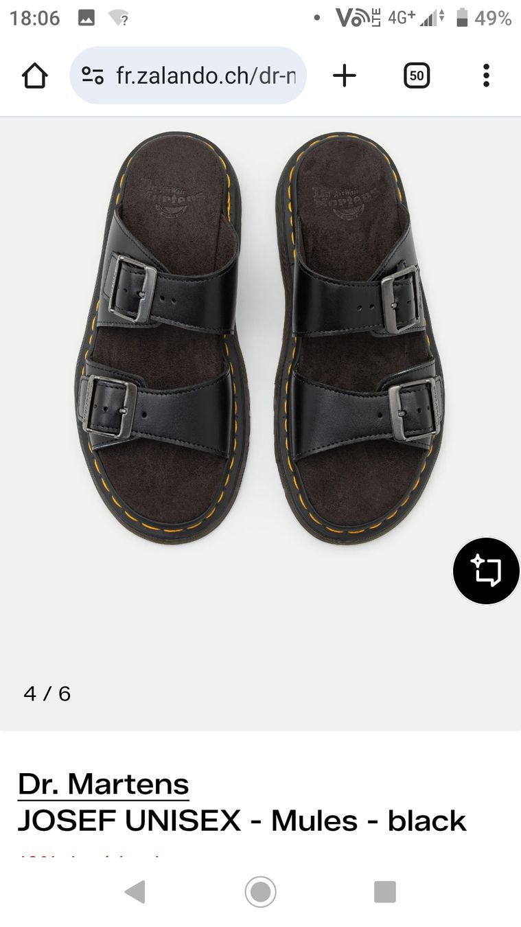 Dr. Martens Scarpe da uomo: Dr. Martens Mules Joseph unisex 39 – Nuovo (secondo la descrizione) da Autigny venduto da may_hv5f 4