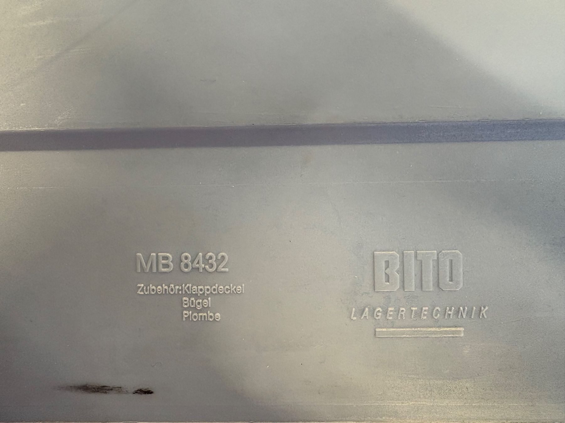 Contenitori & Simili: Bito Lagerboxen MB 8432, stapelbar, Grau, 8 Stk. – Usato da Zürich venduto da woodwood 2