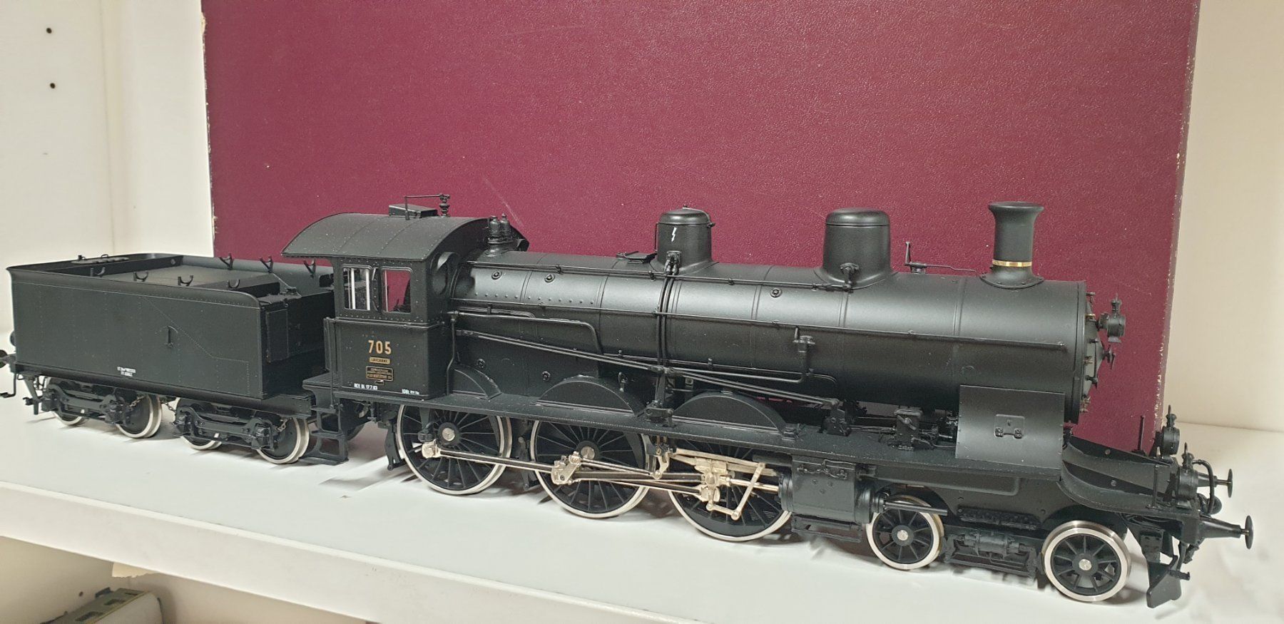 Fulgurex Modellini di ferrovie: Fulgurex Spur 0 SBB Dampflok A3/5 705 – Nuovo (secondo la descrizione) da Geroldswil venduto da TopTrain54 4