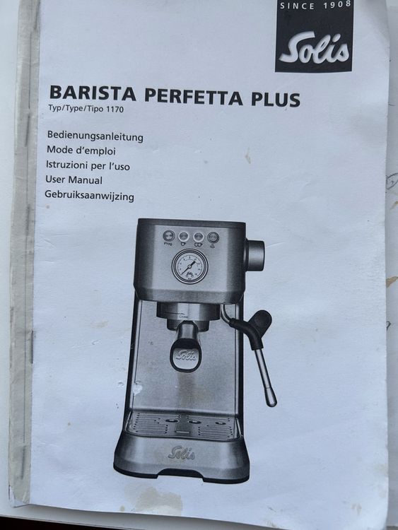 Kaffemaschine Solis Barista Perfetta Plus 3