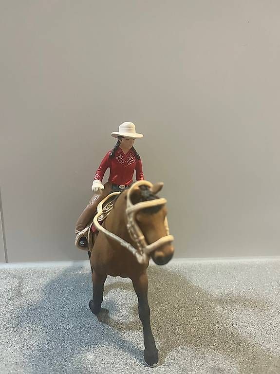 Giocattoli: Schleich Westernreiterin 42112 – Usato da Oberwil b. Zug venduto da ostermann81 1