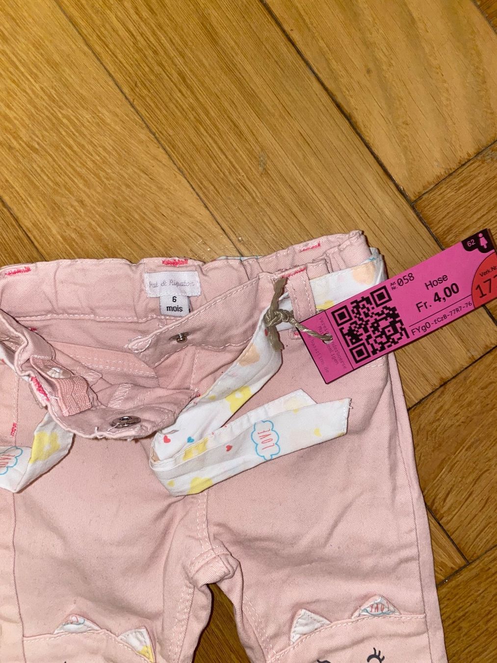 Pantaloni: Hosen Pink Gr. 62 – Usato da Bern venduto da Elisa64 2