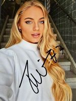 Ana Maria Markovic - Fussball - Original in person Autogramm