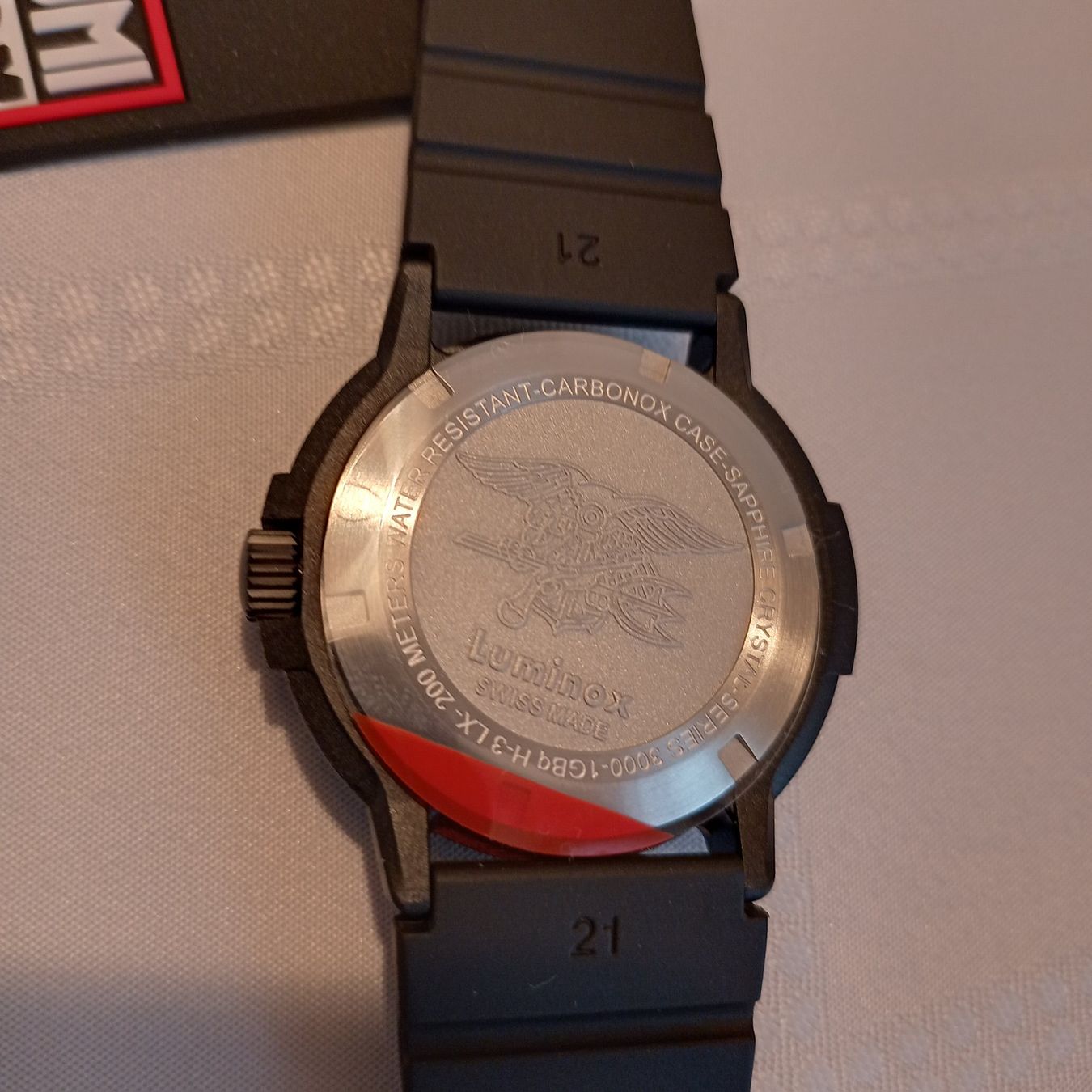 Luminox Orologi: Luminox Navy SEAL EVO Blackout neu – Nuovo e nell'imballaggio originale da Rapperswil SG venduto da WATCHTIMEBOX 5