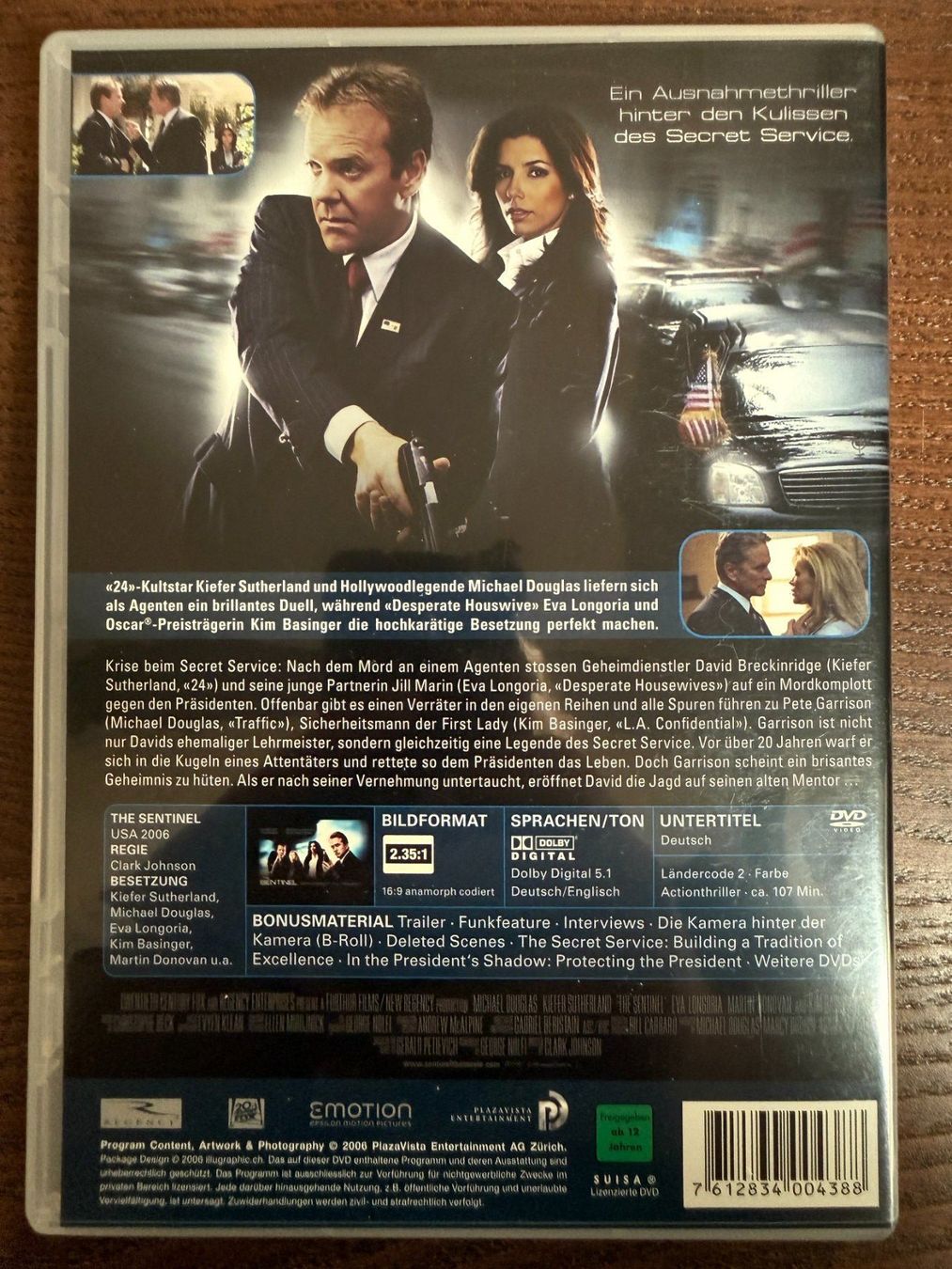 Tutti i DVDs: The Sentinel – Usato da Zürich venduto da FilmFreunde 1