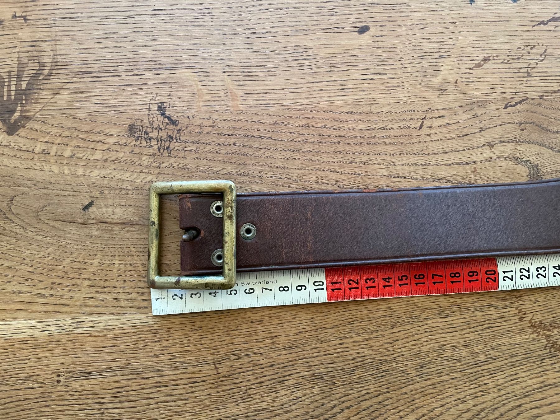 US Army Uniformi: U.S. Army Original ww2 garrison belt – Difettoso da Oberbütschel venduto da Woodie2005 2
