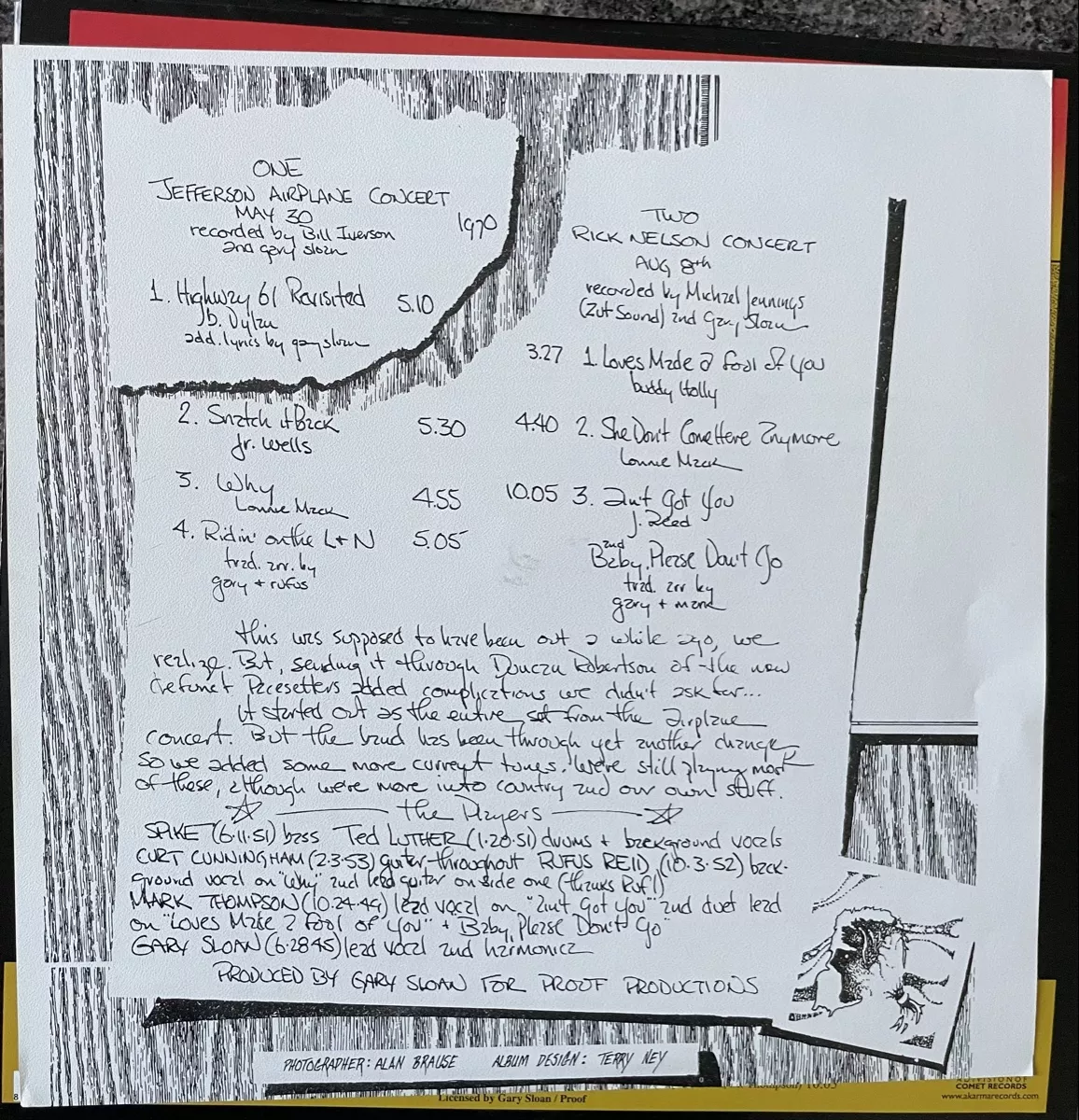 Schallplatten: Proof - same - AKARMA Vinyl LP – Gebraucht aus Olten von Bluespapst 3
