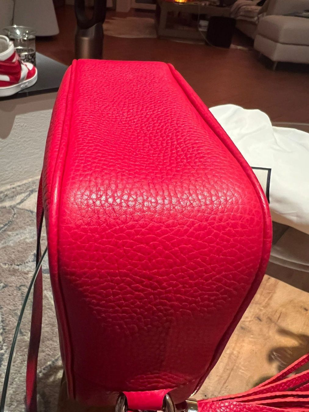 Gucci Sacs femmes: NEU: GUCCI Soho Disco Bag - ROT – Neuf avec emballage d'origine à Bonstetten par Swiss4Sale 6