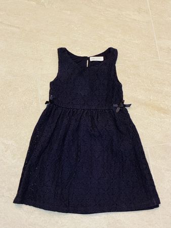 H&M Kleid, Gr. 110/116, Dunkelblau, Sommerlich, Top!
