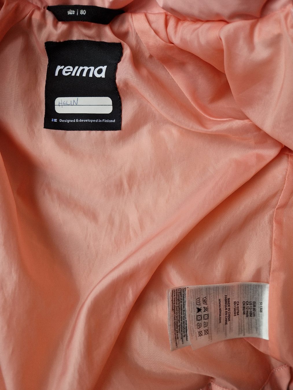 Reima Giacche & Cappotti: Reima Winterjacke Daunen, Gr. 80, rosa – Usato da Schlieren venduto da zuerich_city 1