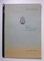 4 Hefte des Musikverein Konkordia Dornach
