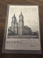 Vintage Postcard: St. Gallen Cathedral, 1901 - Rare Find!