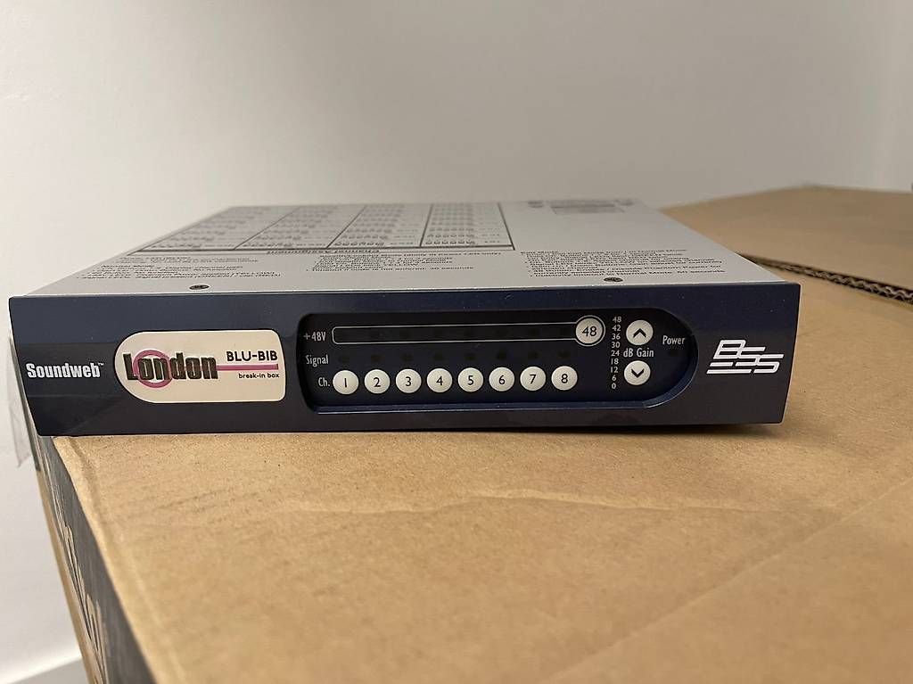 Equalizzatori: BSS Audio 8-Channel Input Expander Analog Break-In Box – Usato da Nendeln venduto da ape_pv5k 1