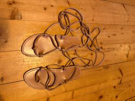 Leder Schnürsandalen von Mango - Ungetragen - Grösse 37