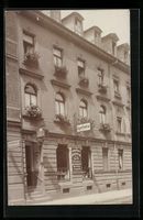 Foto-AK Karlsruhe, Ludwig Wilhelm Apothe