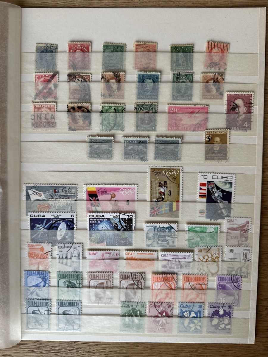 Alle Briefmarken: Kuba - schönes Lot auf 2 Seiten – Gebraucht aus Schmitten / FR von Samsara169