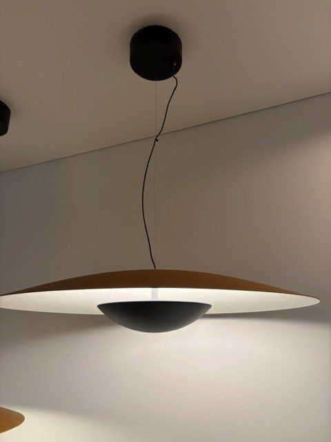Marset Lampade: Marset Ginger 60 Pendelleuchte Messing – Usato da Rothenburg venduto da Lampenoutlet