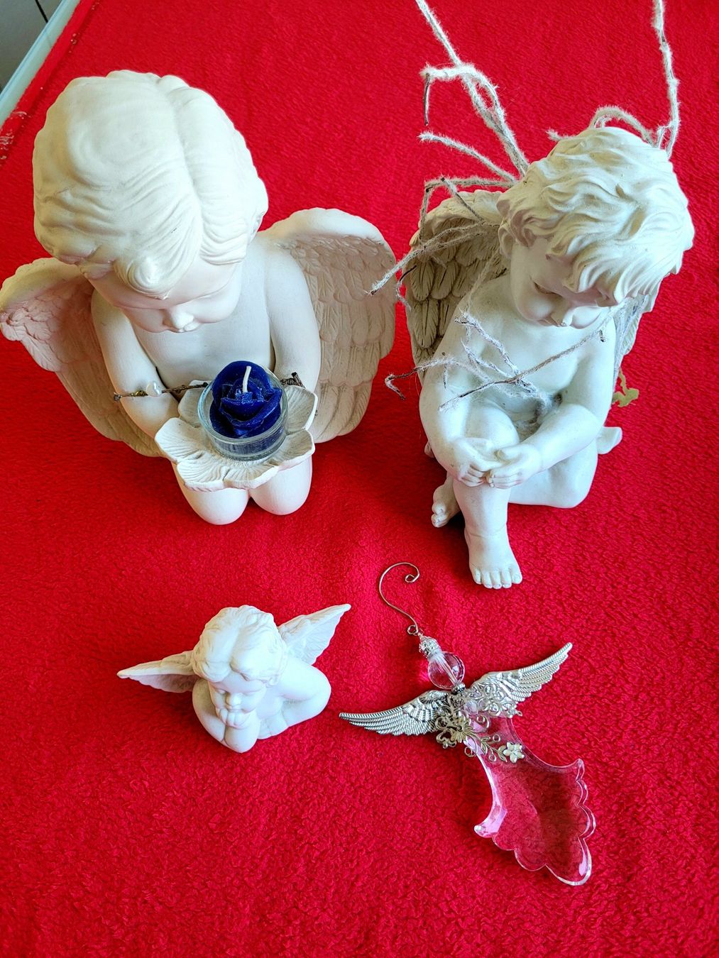 Statuette: 4 er Set Engel Figuren. – Nuovo (secondo la descrizione) da Hagendorn venduto da hagendorna 5