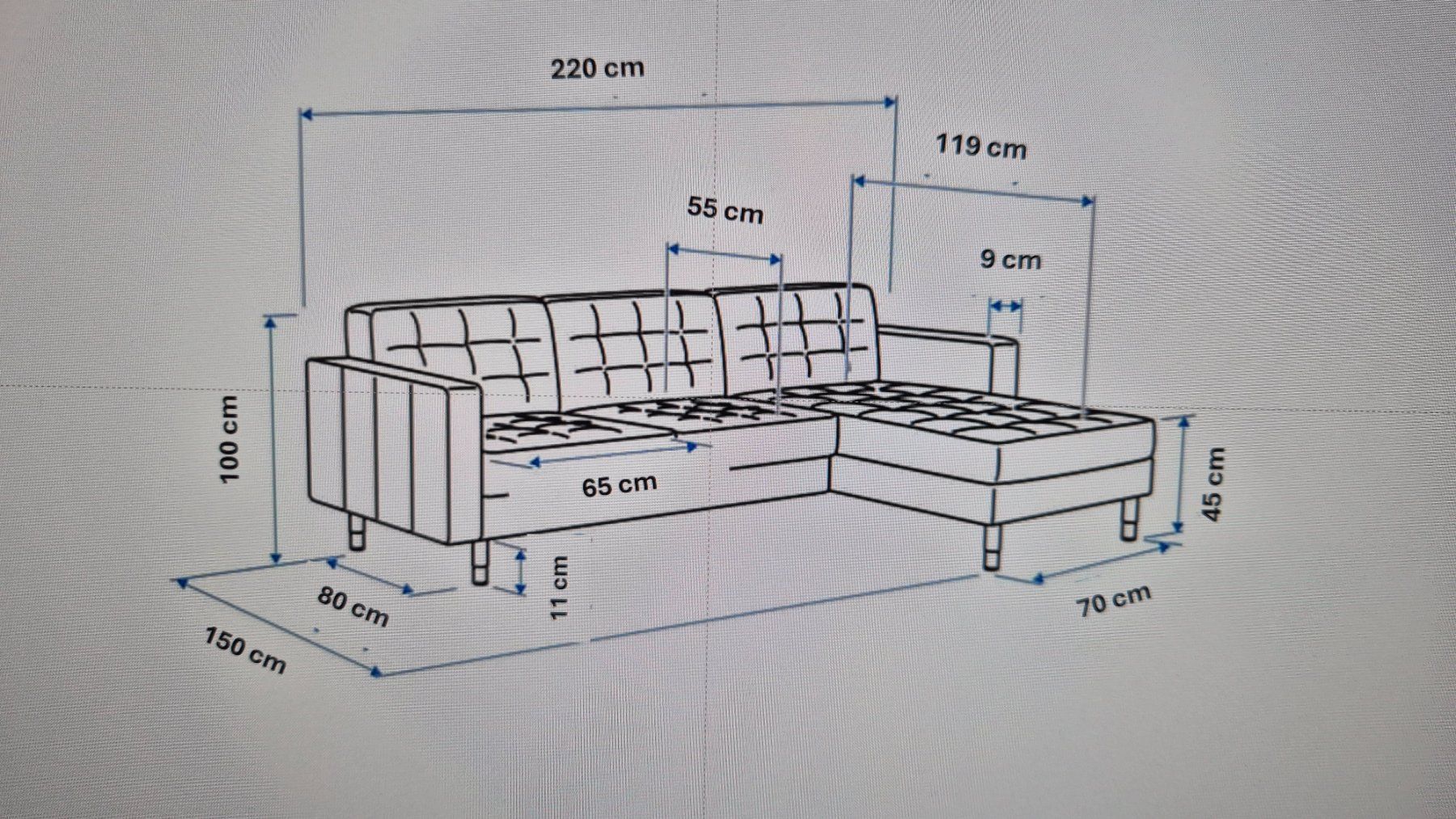 Sofas: Chaise longue Sofa mit Schlafmöglichkeit – Gebraucht aus Weinfelden von heweto 6