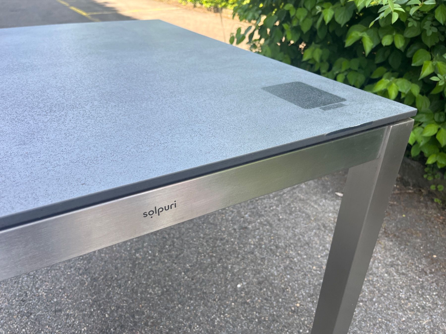 Tavoli: Gartentisch "classic" 100x75cm Inox mit HPL Platte – Usato da Volketswil venduto da Mazuvo8604 3