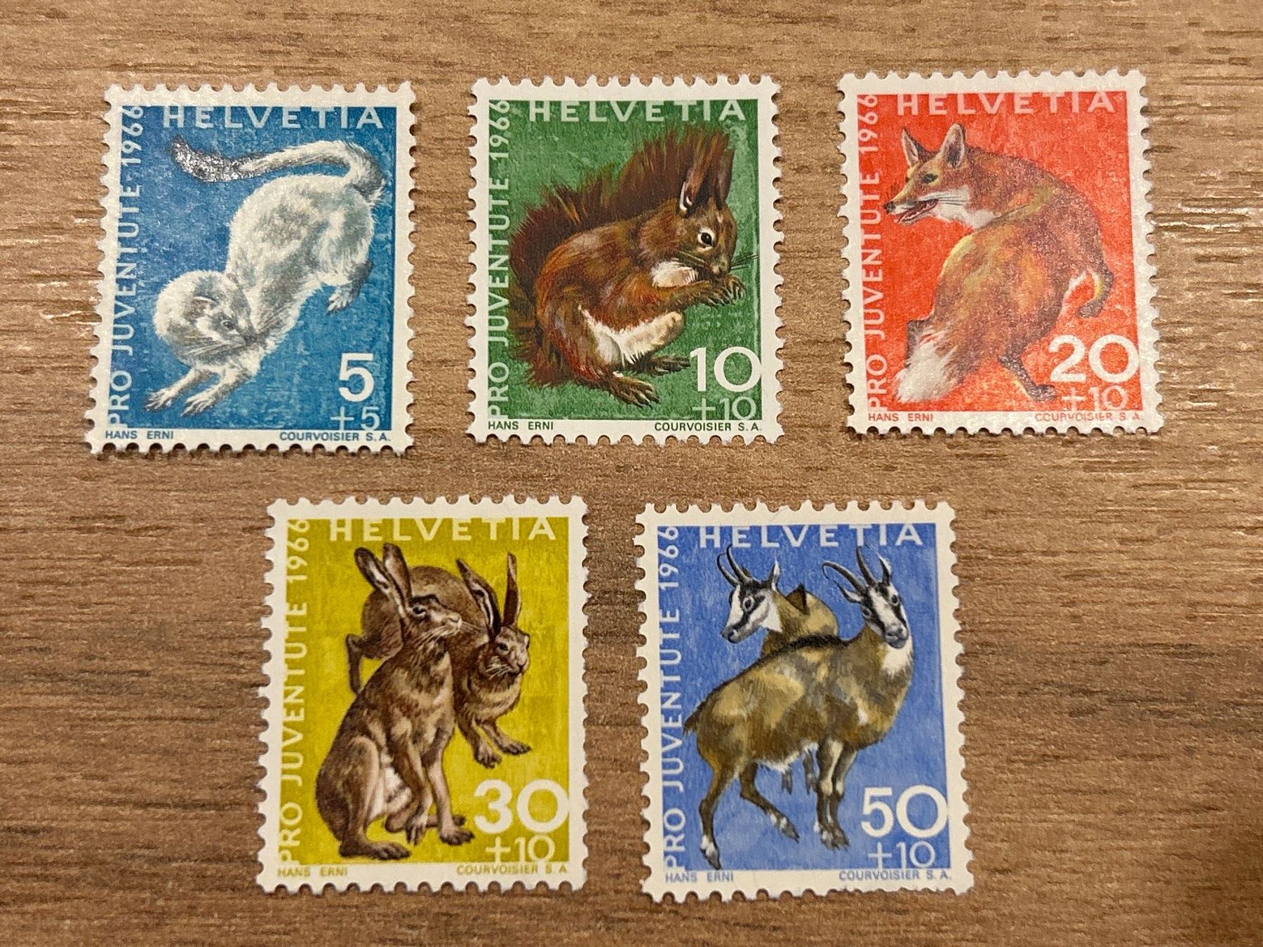 Tutti i francobolli: Briefmarke - Schweiz - Pro Juventute 1966 - postfrisch – Nuovo (secondo la descrizione) da Villnachern venduto da RicardoMary