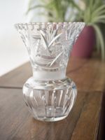 Vintage Glasvase vintage antik Kristall Art Deco böhmisch?