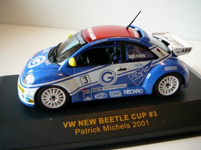 Volkswagen Modellini d'auto: VW New Beetle Cup (2001) – Nuovo e nell'imballaggio originale da Flawil venduto da Imperiosud