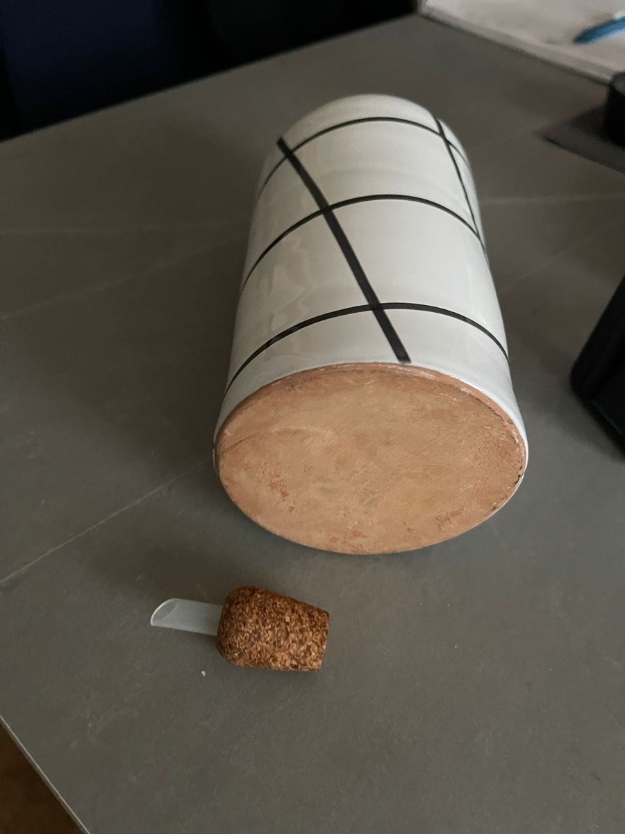 Caraffe: Dekorative Oel/Essig Karaffe, Keramik – Usato da Zürich venduto da Krikri21 2