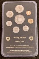 Münzsatz Schweiz 1991 stgl. / vertiefte Randschrift