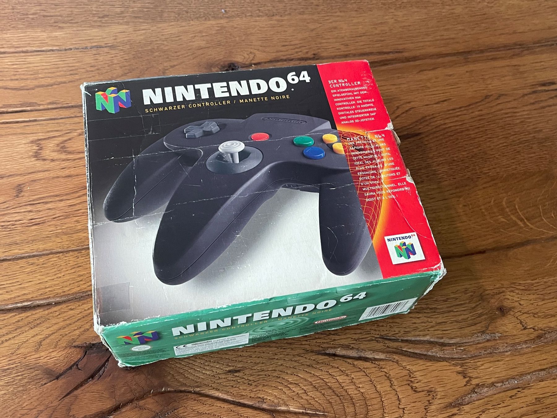 Nintendo Controller: Nintendo 64 N64 Controller Schwarz OVP - gebrauchter Zustand – Gebraucht aus Zuerich von Dorsi 1