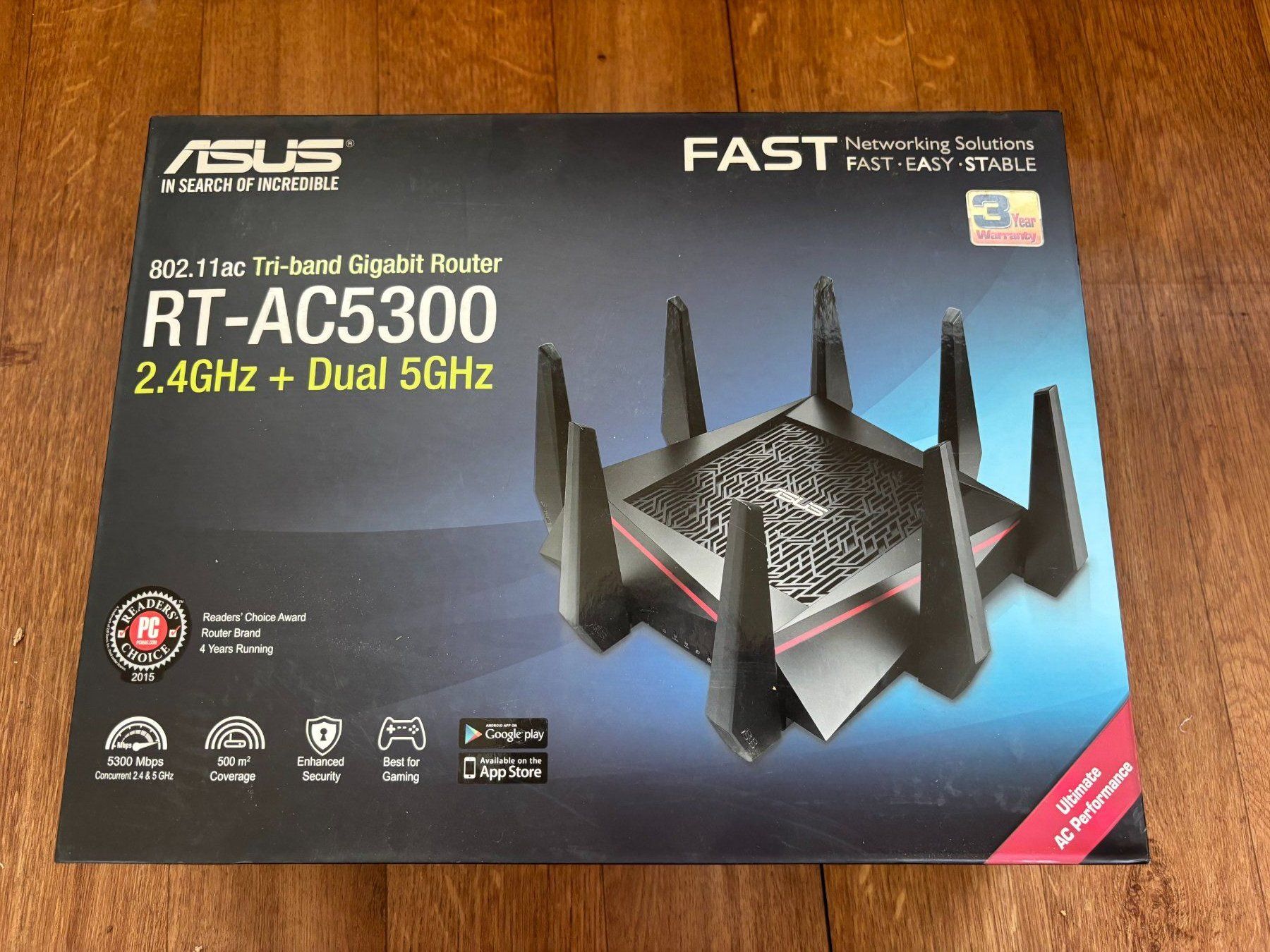 Asus Modems & Router: Asus RT-AC5300 – Neu (gemäss Beschreibung) aus Muttenz von due_z7qf