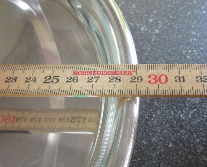 Plateaux: Versilbertes Henkel-Tablett, Henkelschale, D=29 cm – D'occasion à Bischofszell par raika 8