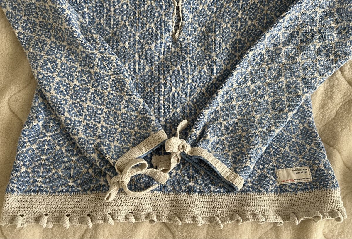 Odd Molly Pulls & Sweat-shirts: Odd Molly Pullover blau weiss Grösse 2  – D'occasion à Uster par Family_Boutique 8