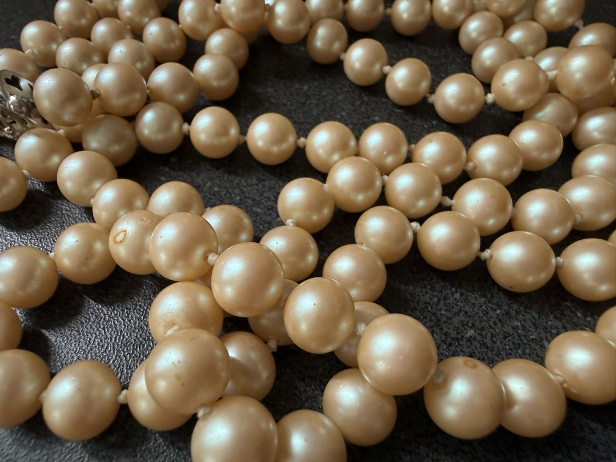 Ketten: Vintage Perlenkette – Gebraucht aus Lamone von LaCantinaMagica 3