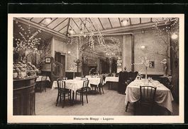 Lugano, Ristorante Biaggi, Innenansicht