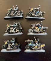 Warhammer 40K - Moto Chaos Space Marines - dipinto a mano