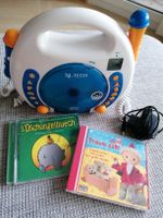 X4-TECH Bobby Joey MP3 CD-Player mit Mikrofon und 2CDs