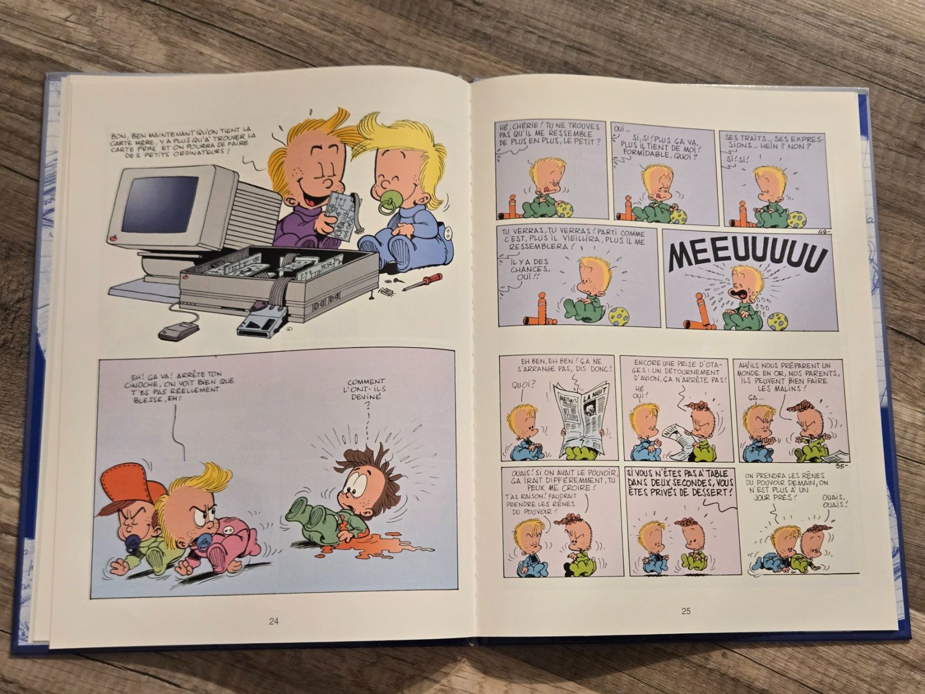 Comics: Les Bébés N°4 - EO - Très belle dédicace – Gebraucht aus Crémines von Blakedrake 4