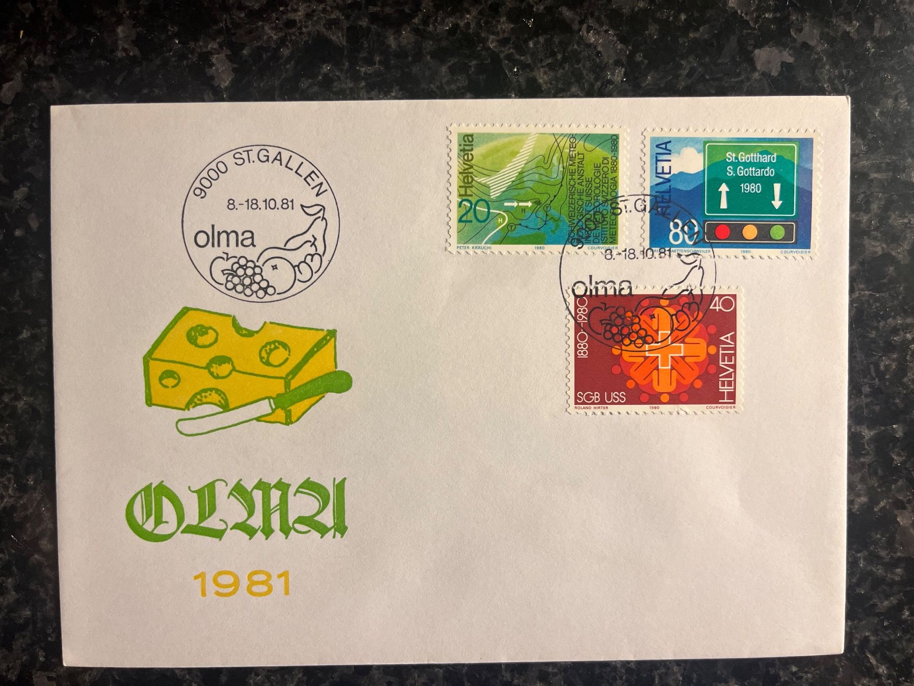 Alle Briefmarken: Brief OLMA St. Gallen 1981 – Neu (gemäss Beschreibung) aus Freidorf TG von ern_7s68