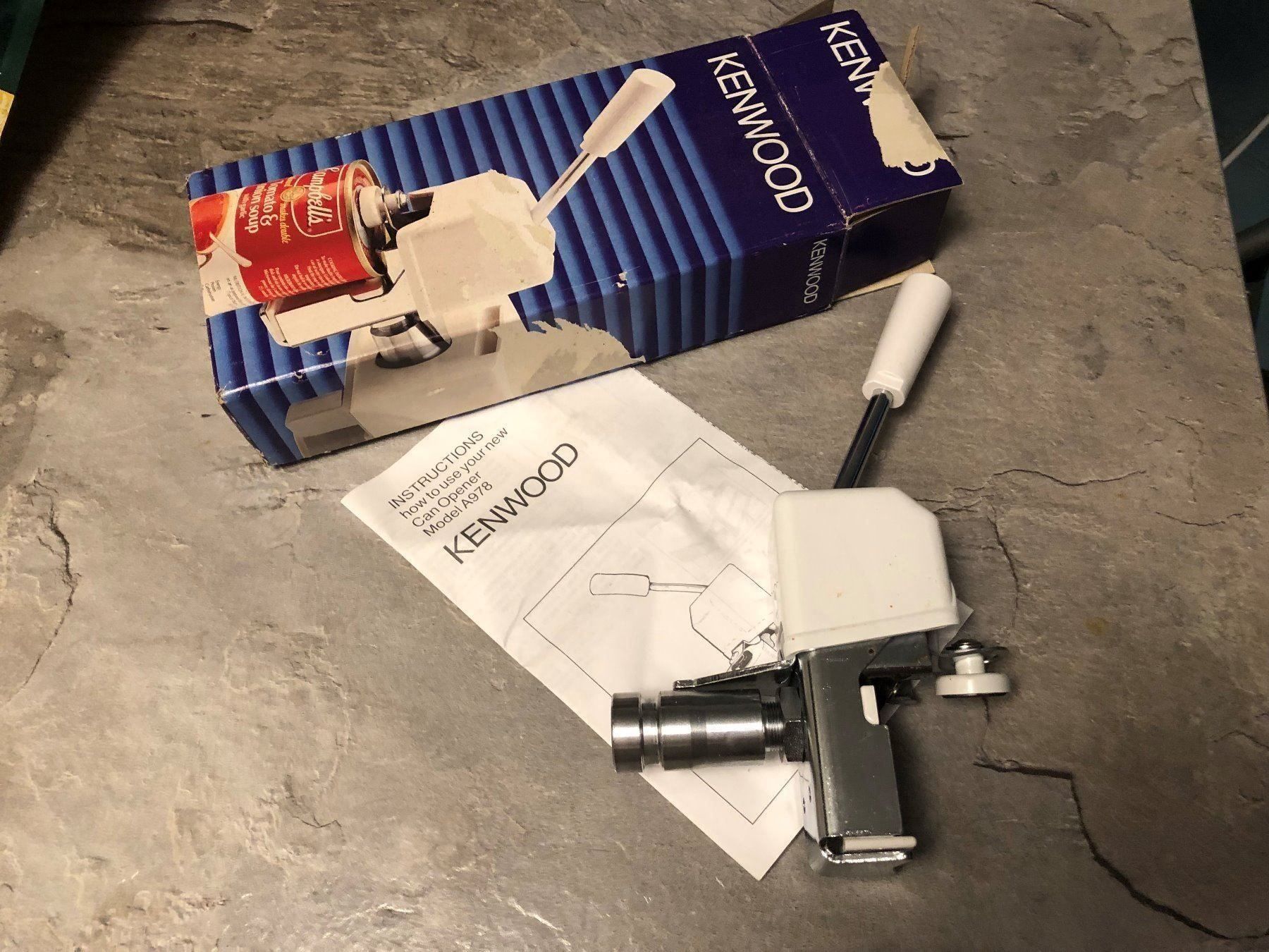 Kenwood Elettrodomestici da cucina: Kenwood Büchsenöffner Model A978KM Serie – Nuovo (secondo la descrizione) da Arisdorf venduto da comestibles 3