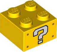 Lego Brick 2x2 Question Mark | Kaufen auf Ricardo