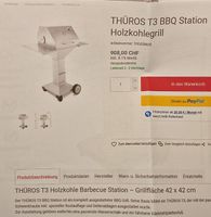 Thüros Grill, Edelstahl, mit vielen Extras